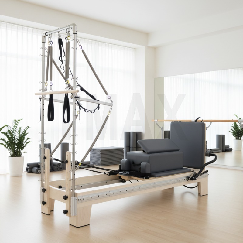 Home Pilates Yoga - YTYIN Tmax Hochwertiger Halbtrapez-Kern aus Ahornholz