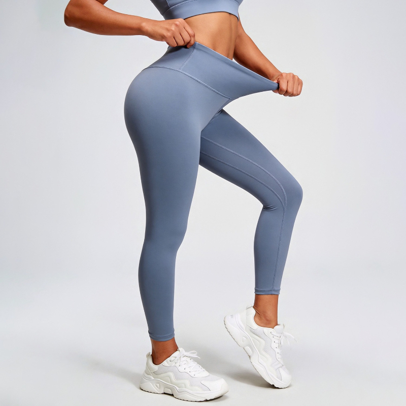 Pilates Yoga Legging - Damen-Yoga-Leggings, hohe Taille, Bauchkontrolle, sexy Sporthose,