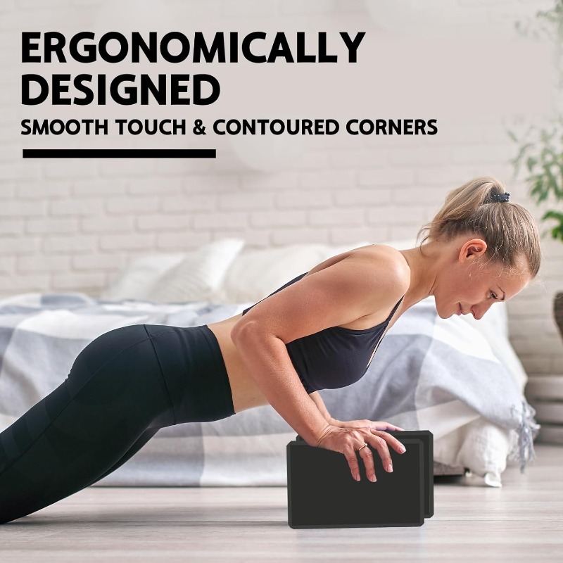 Pilates Yoga Block Exercises - 1 Paar für Sportbedarf, Übungsgeräte für