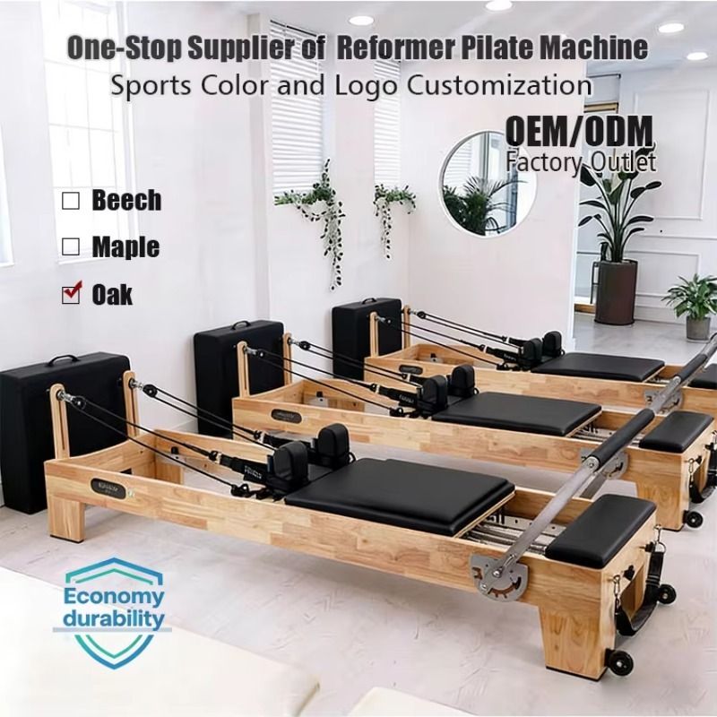 Home Pilates Yoga - Pilates Reformer Körpertrainingsgerät Yoga-Maschine Pilates-Bett Sport-Fitness