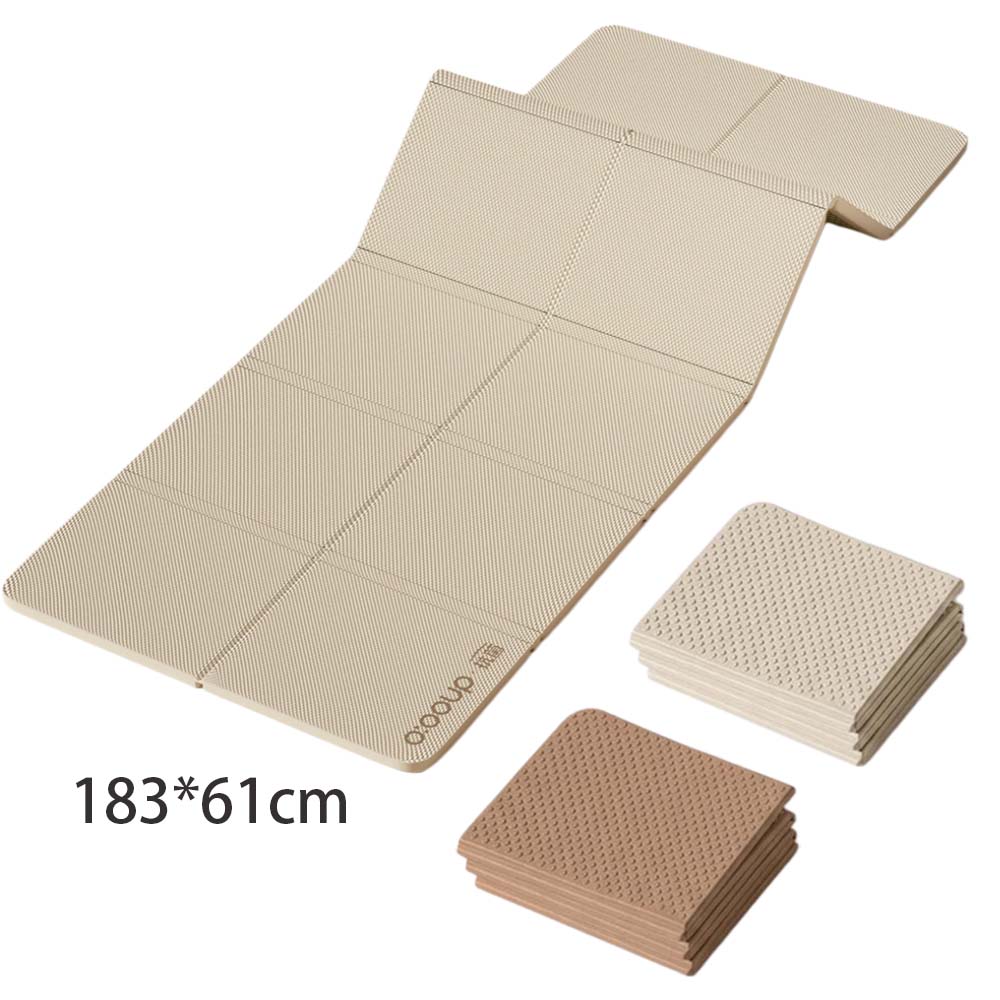 Pilates Yoga For Beginners - Faltbare Yoga-Matte, Pilates-Fitnessmatte, TPE, 8/6 mm