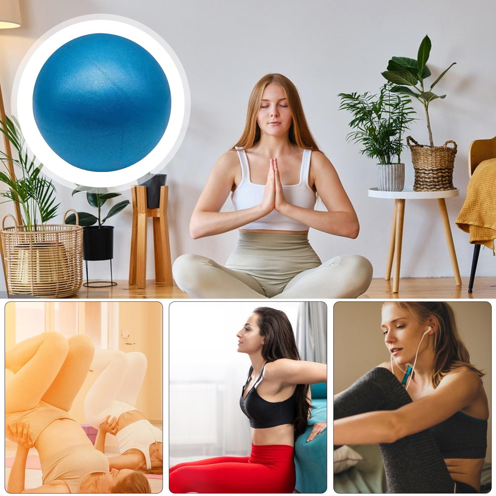 Pilates Ball Mini - 15 cm Yoga Ball Explosionsgeschützte Frosted
