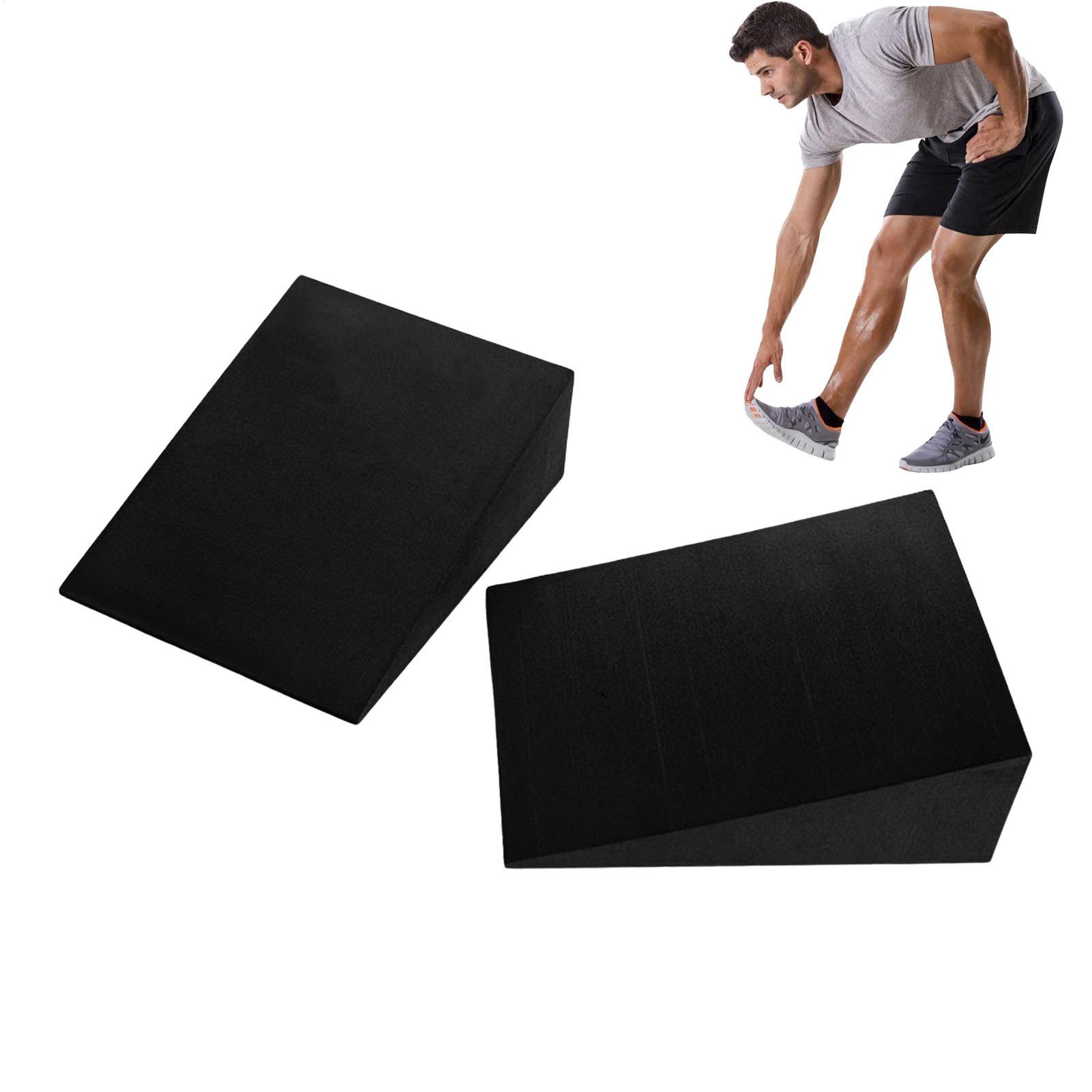 Pilates Yoga Board - 1 Paar Yoga-Keilblöcke aus EVA-Schaumstoff, Yoga-Keil-Dehnbretter,