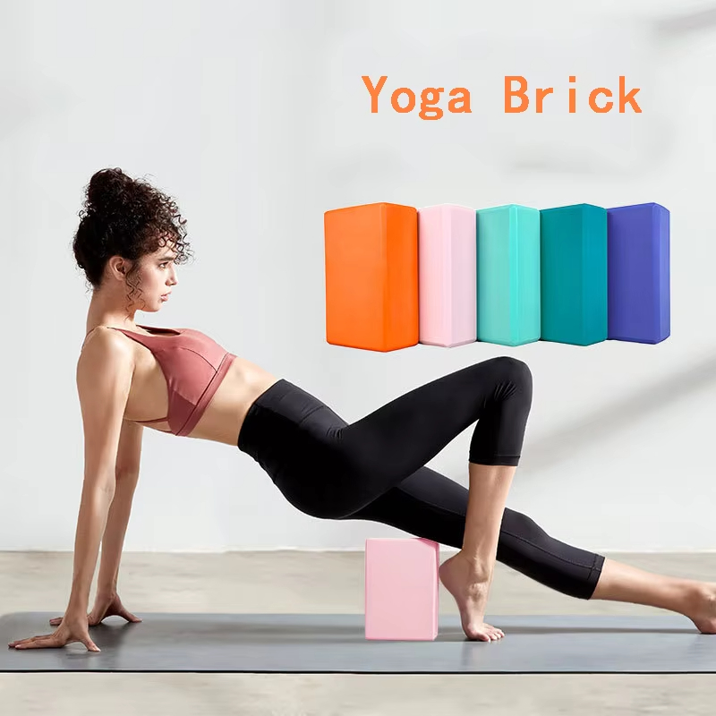 Pilates Yoga Block Exercises - Yoga-Blöcke Schaumstoff-Ziegel Pilates-Training Übungs-Fitness-Bolster Kissen Stretching
