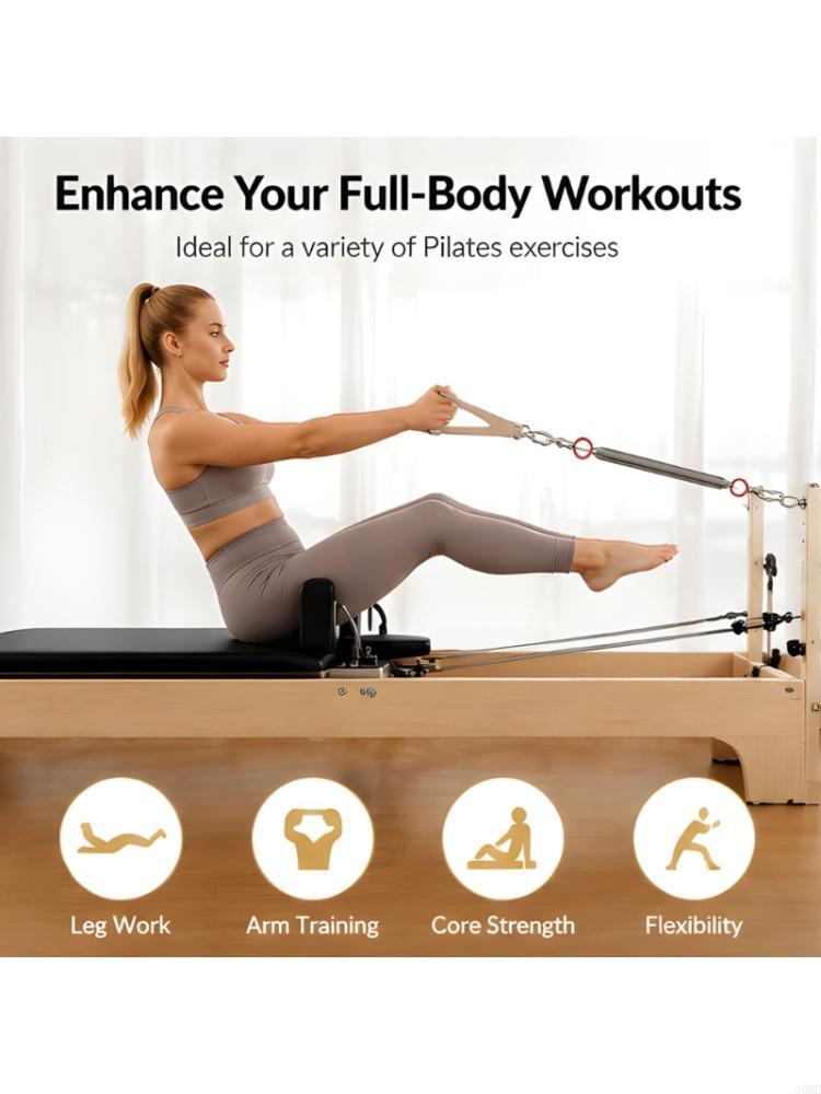 Pilates Reformer Spring - Reformer-Federzubehör mit Stahldrahtdesign für die Pilates-Übung