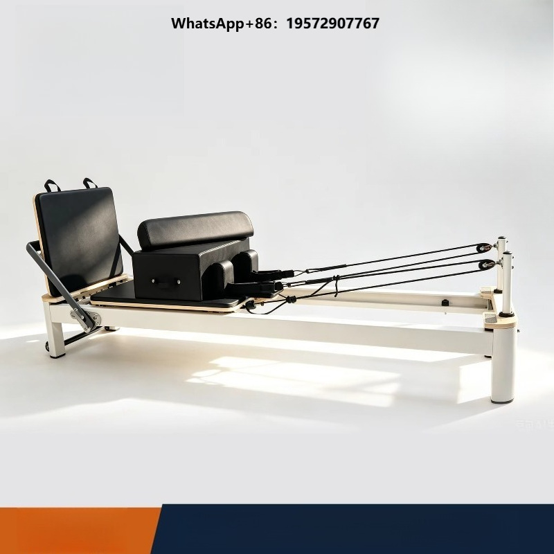 Pilates And Yoga Studio - Professionelles Verstellbares Holz-Pilates-Reformer-Bett für Yoga-Studios mit