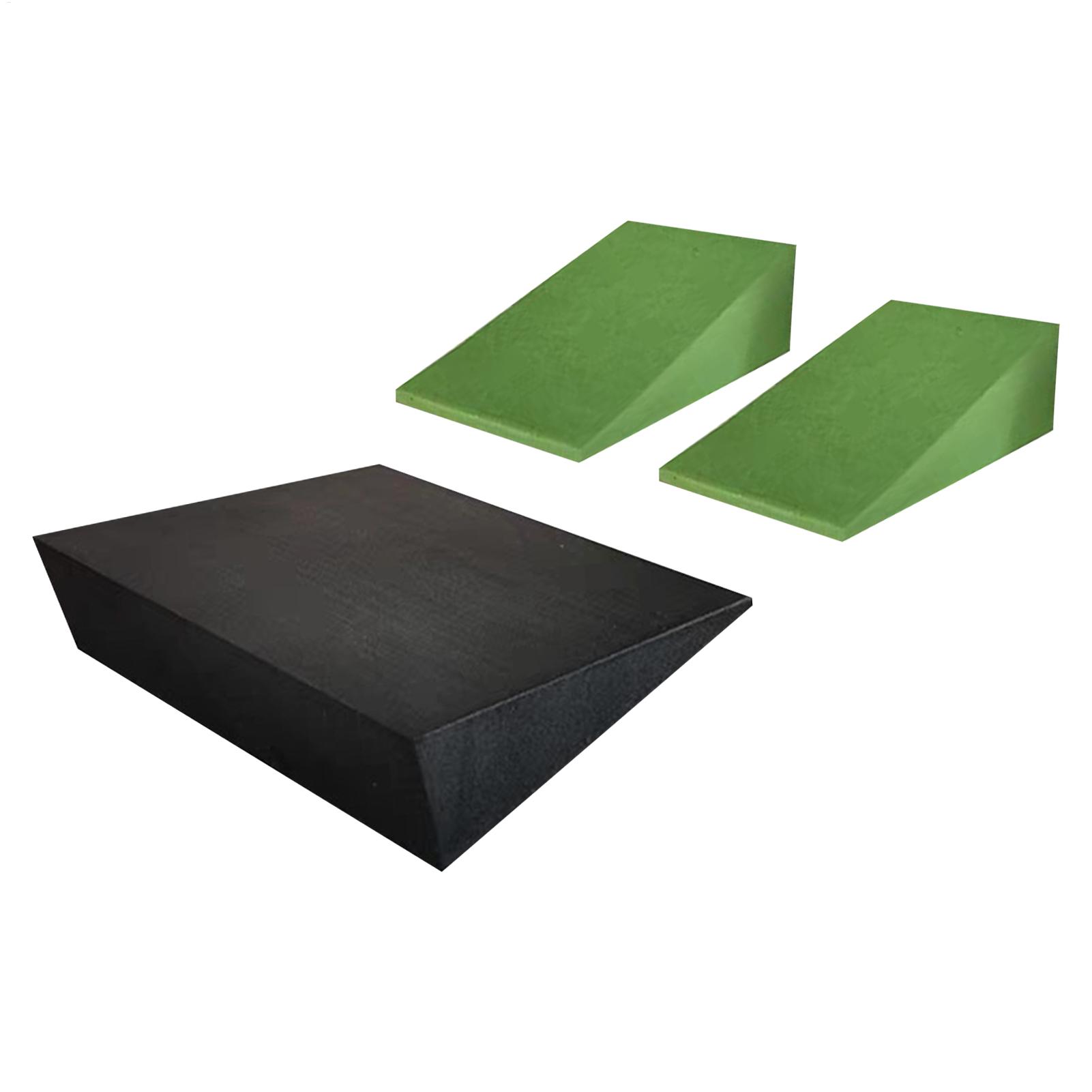 Pilates Yoga Board - 3-teiliges Yoga-Keilblock-Set aus EVA-Schaumstoff, Yoga-Keilbretter, Übungs-Yoga-Block,