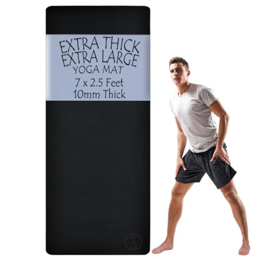 Pilates And Yoga Studio - Yoga-Matte für das Heimtraining, extra dick