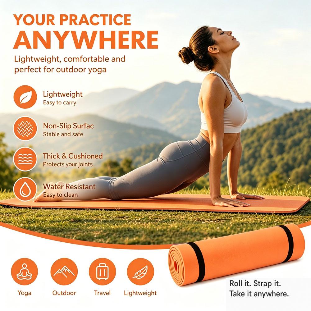 180 x 50 cm große Yogamatten,  – Pilates Yoga Matte Bewertung und Preis