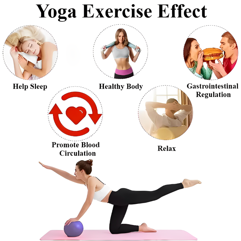 25cm Yoga-Ball für Gymnastik,  – Pilates Ball Mini Bewertung und Preis