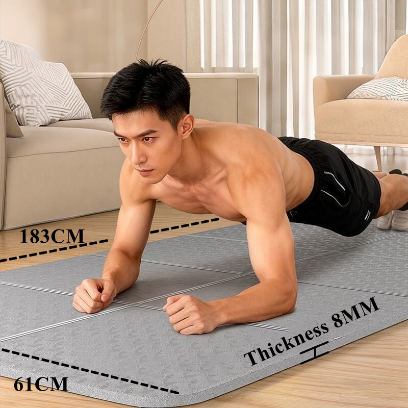 Klappmatte 183 x 61 x 0,8 cm,  – Pilates Yoga For Beginners Bewertung und Preis