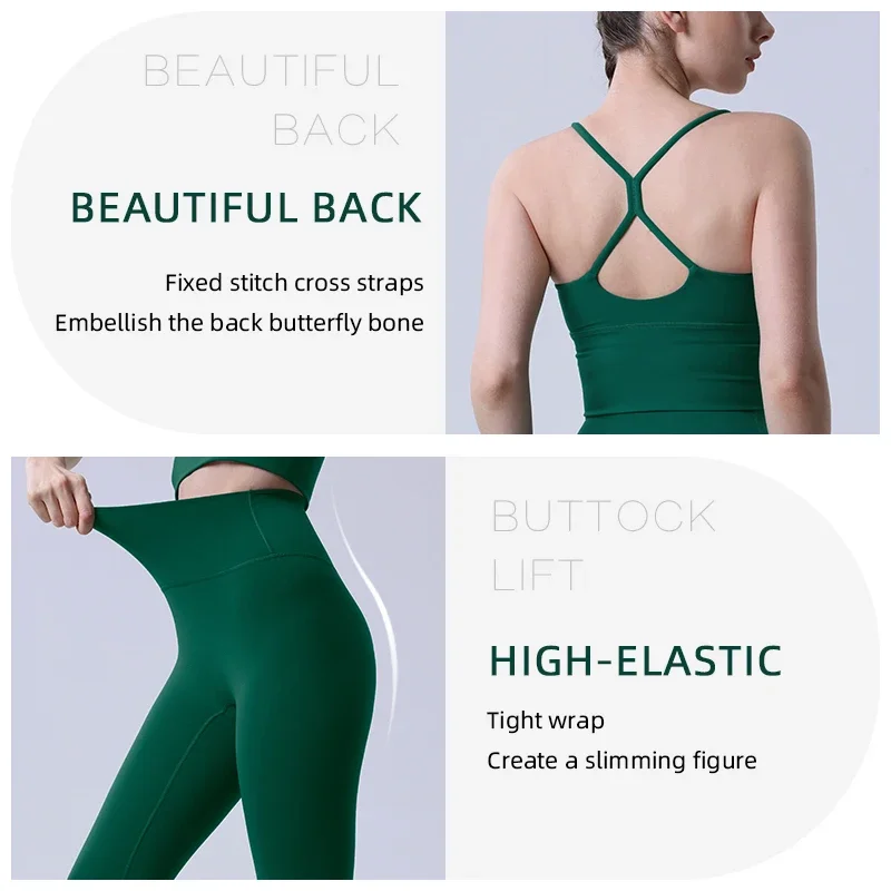 2-teilige Yoga-Kleidung für Da – Pilates Yoga Legging Bewertung und Preis