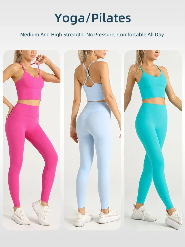 2-teilige Yoga-Kleidung für Da – Pilates Yoga Legging Bewertung und Preis