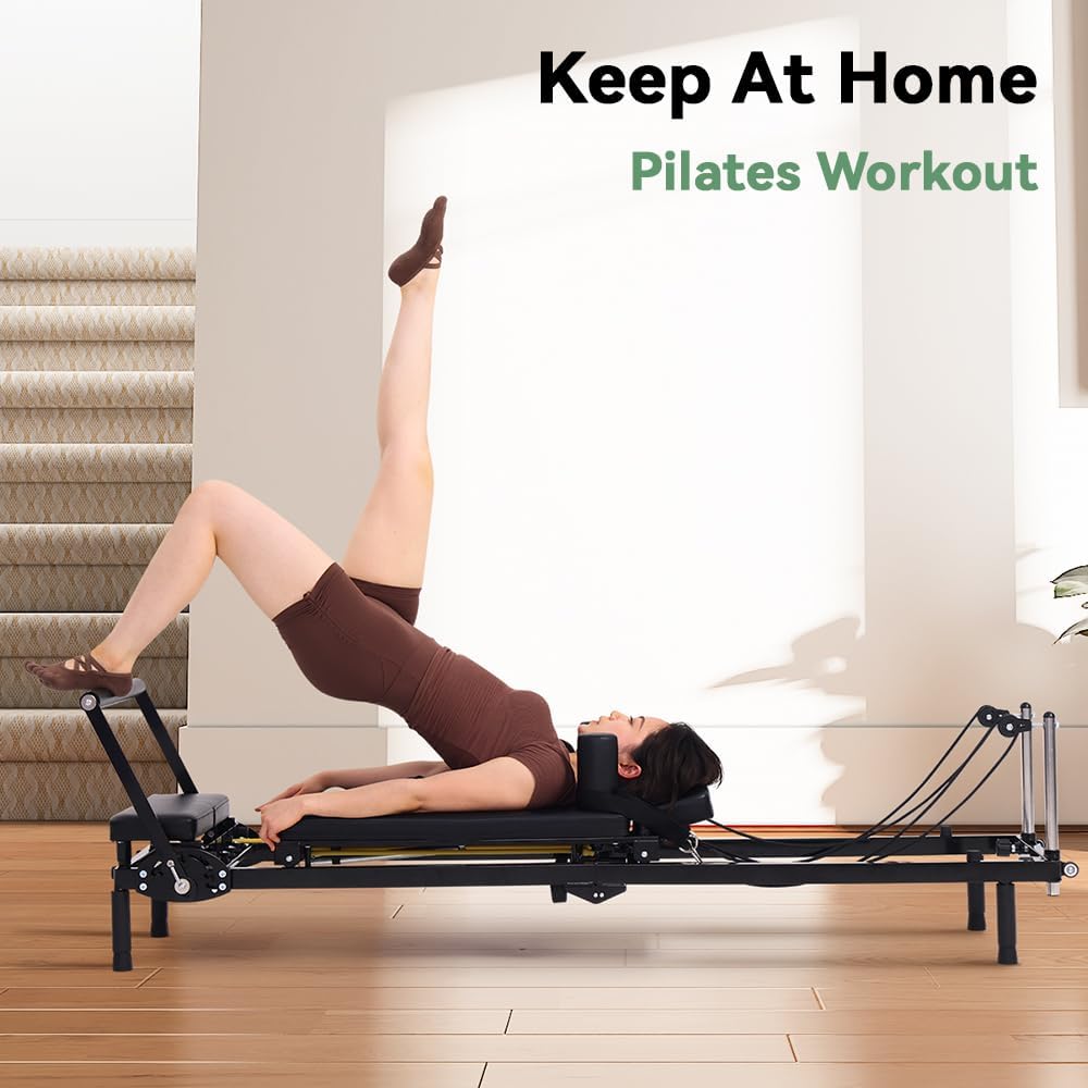 Faltbare Pilates-Reformer-Masc – Pilates Reformer Spring Bewertung und Preis