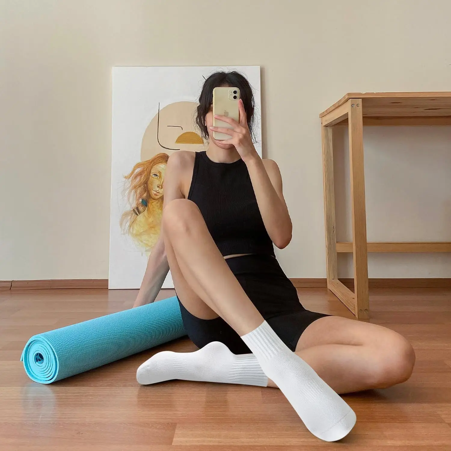 4 Paar Damen-Yoga-Socken, einf – Pilates & Yoga Wohlfühlen Forchheim Bewertung und Preis