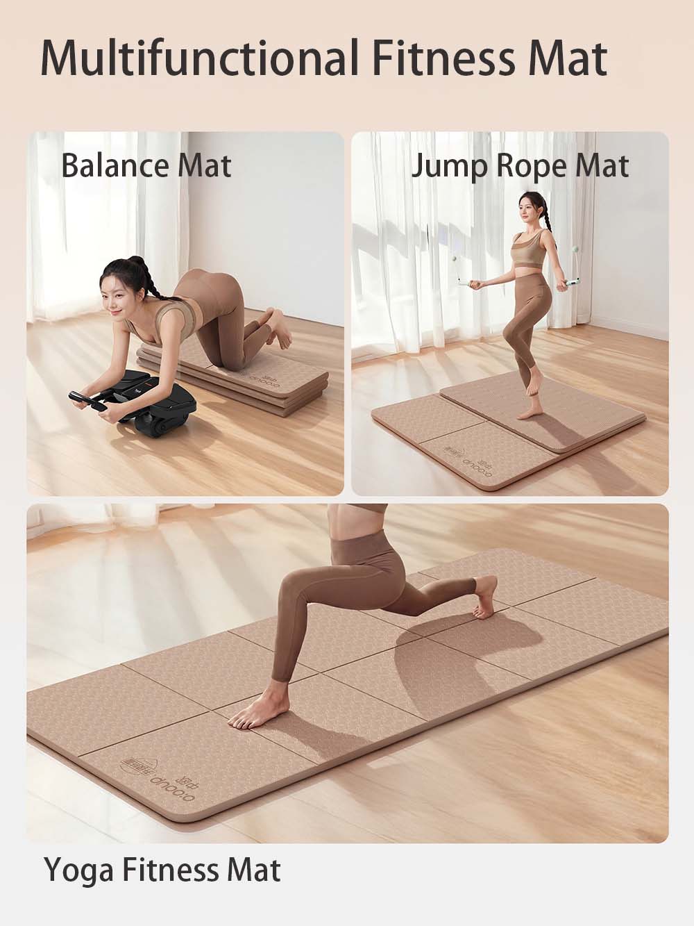 Faltbare Yoga-Matte, Pilates-F – Pilates Yoga For Beginners Bewertung und Preis
