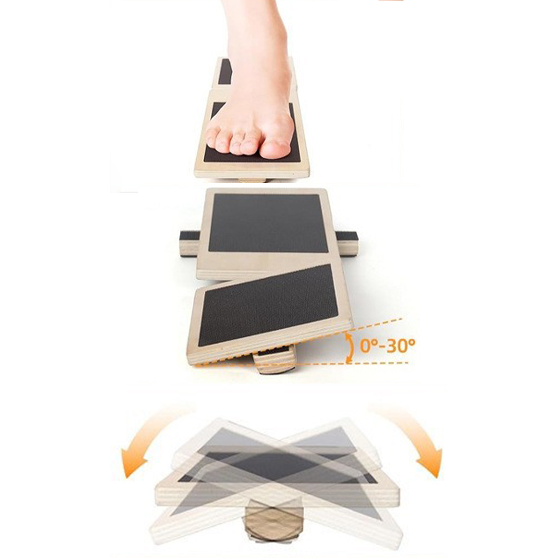 Skyhope-D Einbeiniges Knöchel- – Pilates Yoga Board Bewertung und Preis