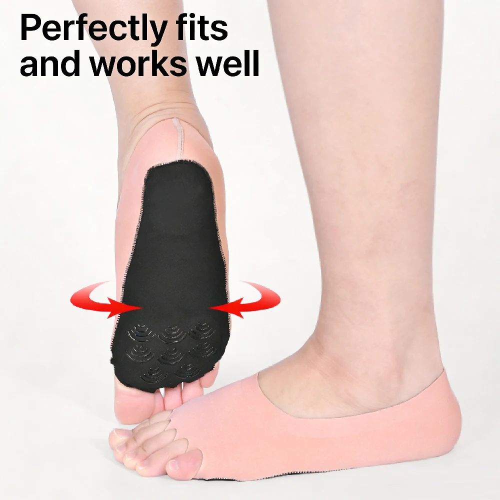 1 Paar zehenfreie Yoga-Socken  – Home Pilates Yoga Bewertung und Preis