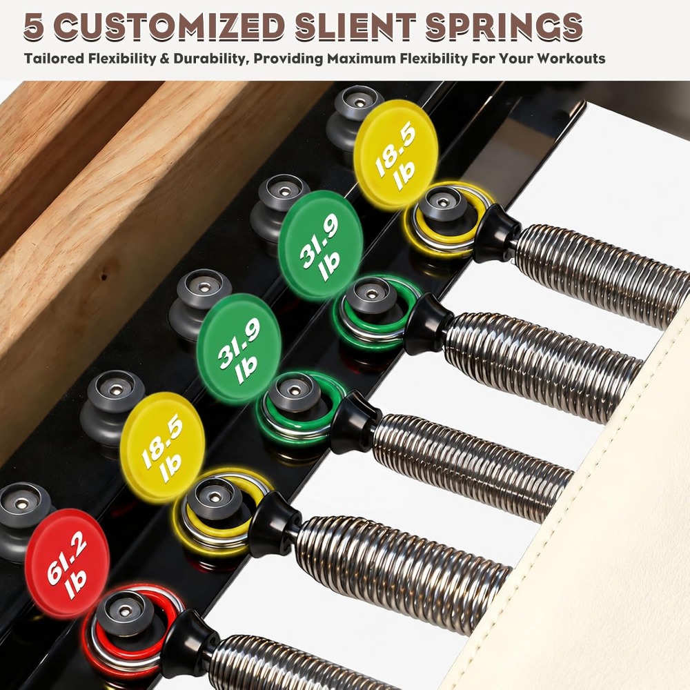 94,5 Zoll faltbarer Pilates-Re – Pilates Reformer Spring Bewertung und Preis