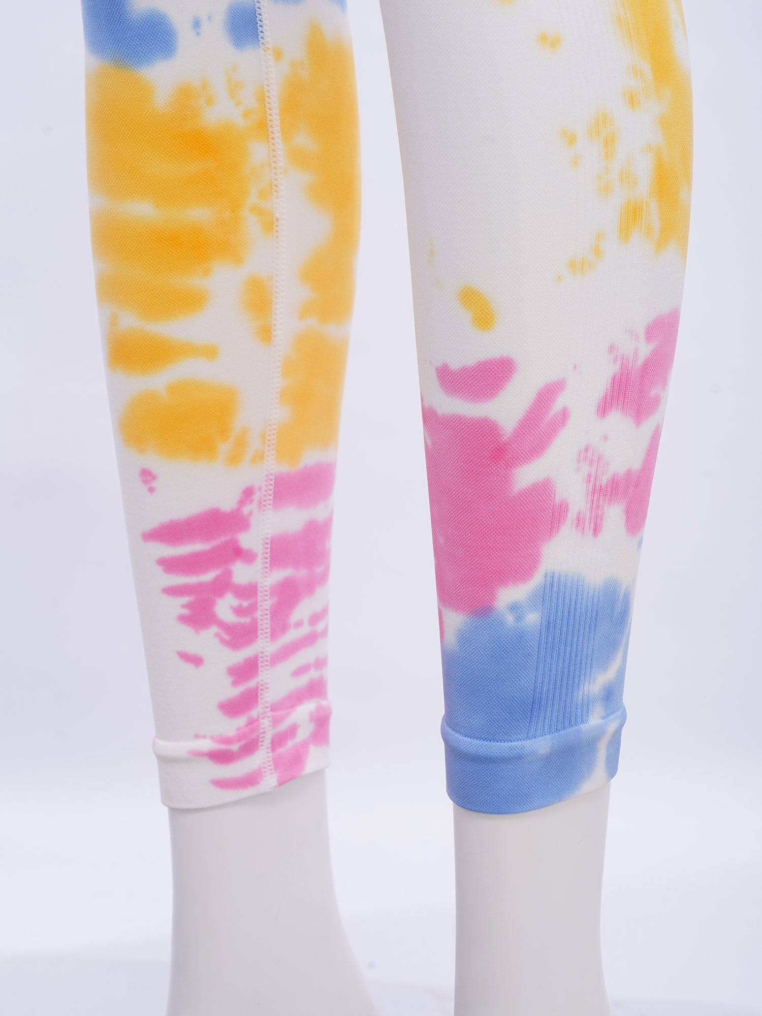 Damen-Leggings mit Batikmuster – Pilates Yoga Legging Bewertung und Preis